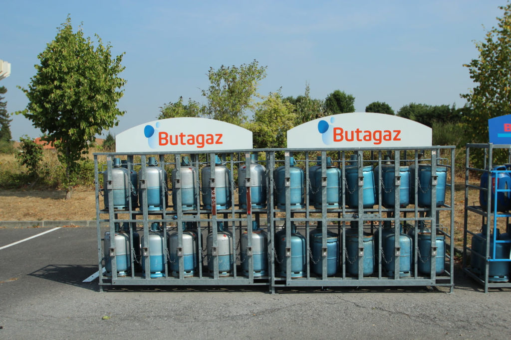 Bouteilles de gaz butane et propane Butagaz